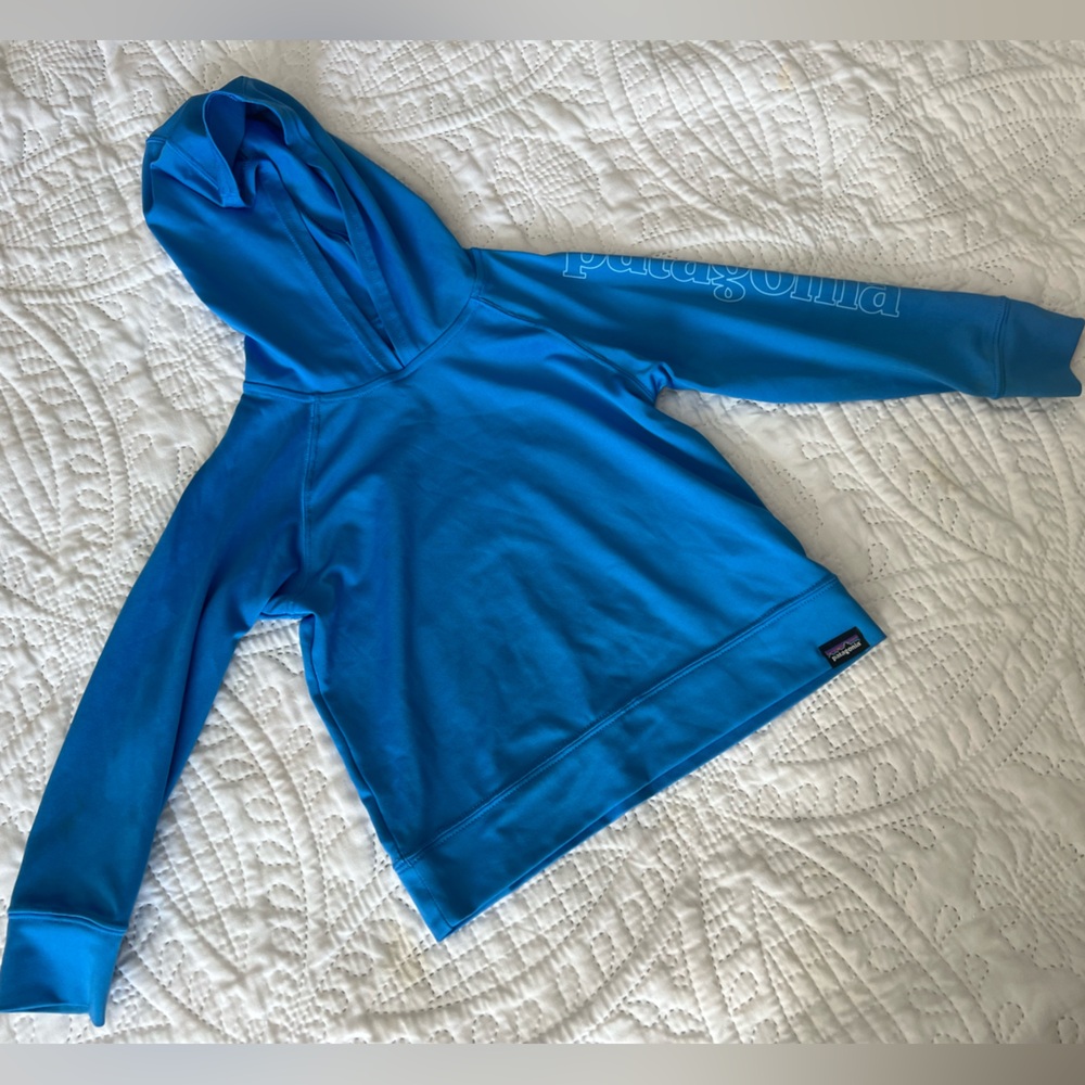 Patagonia Kids Blue Hoodie